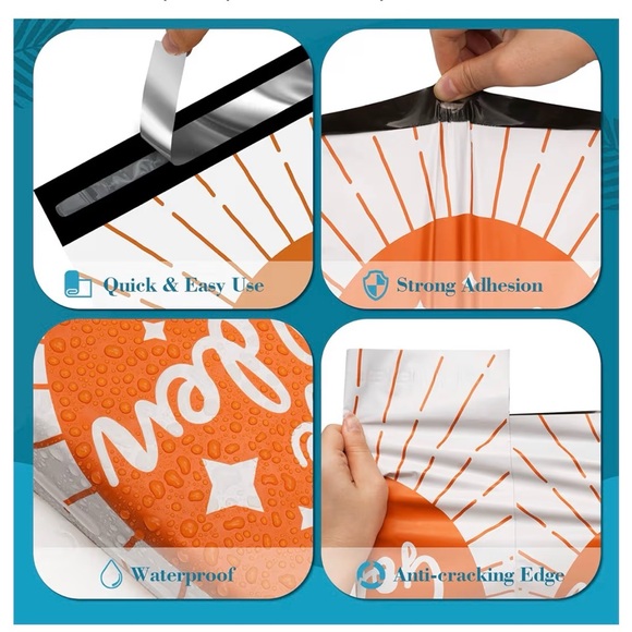 20 10”x15.5” ‘You Are Golden' Poly Mailers - Picture 2 of 3